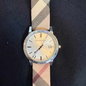 Burberry BU9022 38mm Heritage Check Stainless Steel Women's Watch